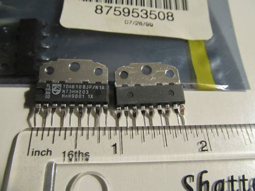 Video amplifier,phillips,tda6108jf,9 pin, plastic, zip ,sony 8-759-535-08,1 pc for sale