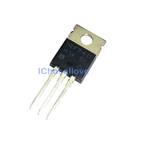 5Pcs NEW IRF740 IRF 740 Power MOSFET 10A 400V TO-220
