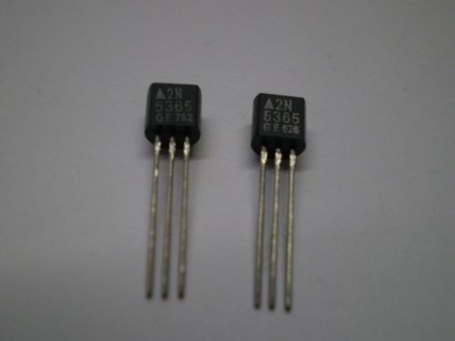 2N5365 PNP Transistor, TO-92, 300mA, 40V, Qty 10