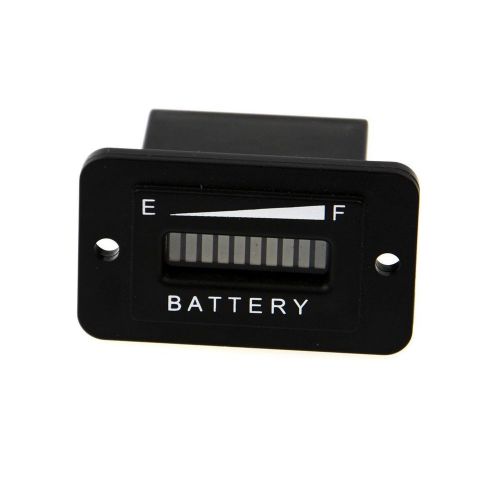 12v-24v golf cart digital led battery state charge indicator meter universal for sale