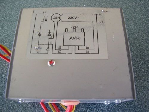 Automatic voltage regulator brush-type, st 220 volt  avr box type for sale