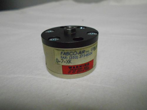 Fabco-Air  D-7-XK  Pancake Cylinder