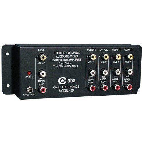 NEW Cable Electronics Labs AV 400 Prograde Composite A/V Distribution Amplifiers