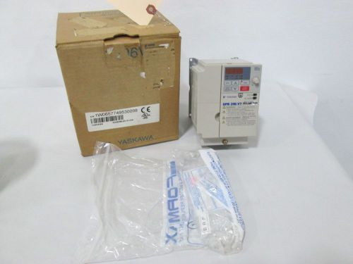 New yaskawa cimr-v7am22p2 gpd 315/v7 ac 3hp 200-230v-ac 0-400hz drive d321436 for sale
