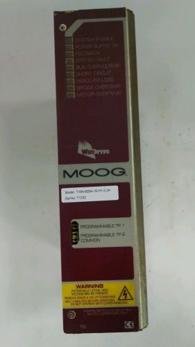 Moog T164-905A-10-H1-2-2A Servo Drive 20 amp 8hp