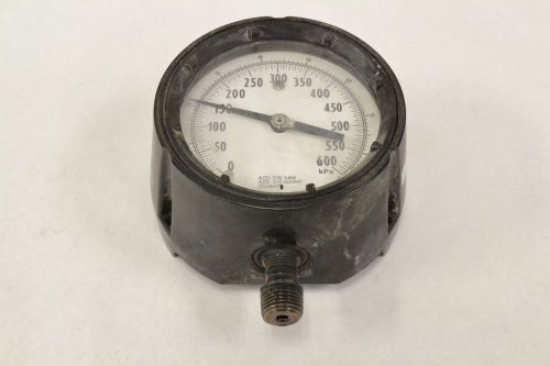 Ashcroft 316-tube/socket 0-600kpa 4 in 1/2 in pressure gauge b302784 for sale