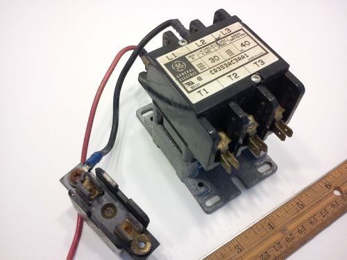 GE contactor CR353AC3AA1 1PH 2 pole or 3 PH 3 pole 110/120 50/60 Hz  starter