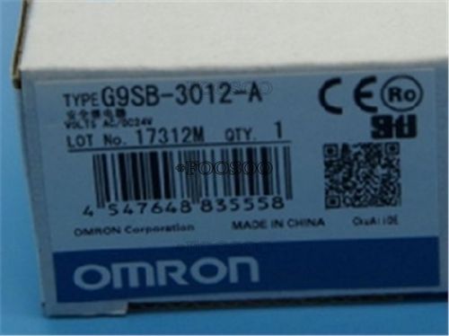 NEW OMRON SAFETY RELAY UNIT G9SB-3012-A