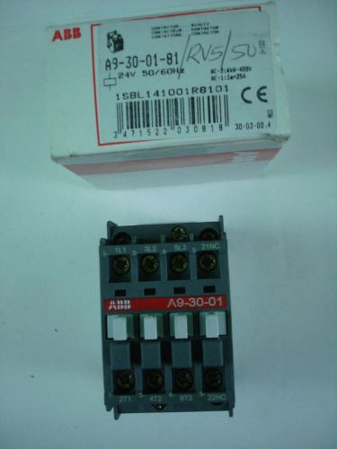 ABB A9-30-01-81 CONTACTOR -NEW IN BOX--FREE SHIPPING