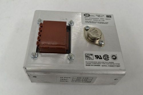 New gfc ghof 1-15 power supply 240v-ac 15v-dc 1.5a control b208069 for sale