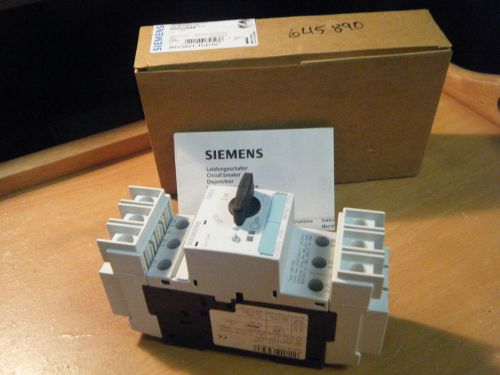 SIEMENS 3RV1821-1CD10 SIRIUS Circuit Breaker