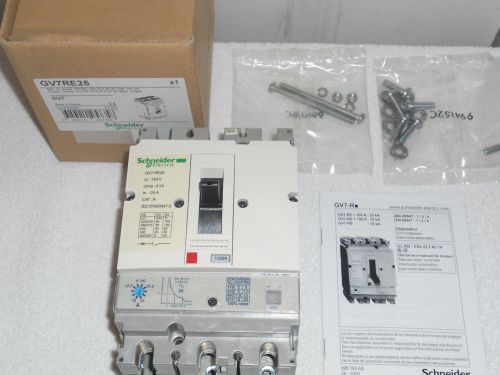 Square d / schneider gv7re25 gv7-re25 circuit breaker - new in the box! for sale