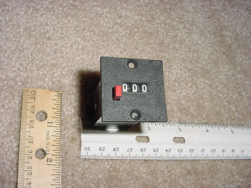 KEP Mechanical Counter 3 Digit 24 VDC  West German Made