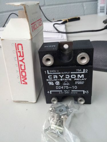 Crydom Solid State Relay D2475 240V 75A
