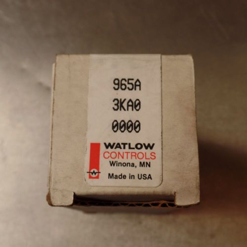 WATLOW CONTROLS 965A-3KA0-0000 temperature controller New