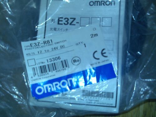 Omron E3Z-R81 sensor 2m cable
