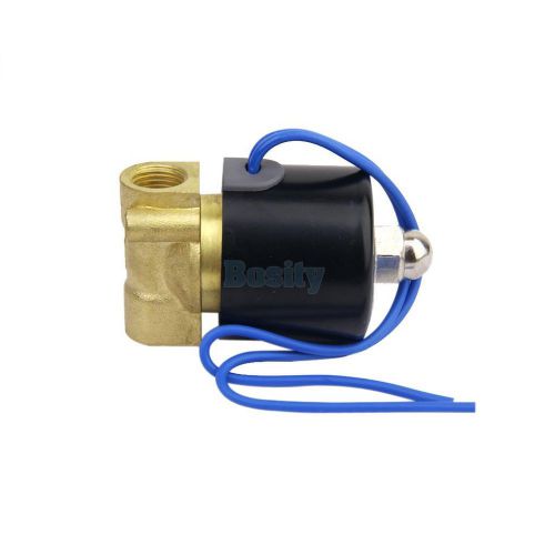 Dc24v pipe size 1/4&#034; inch normally closed electric solenoid valve for air water for sale