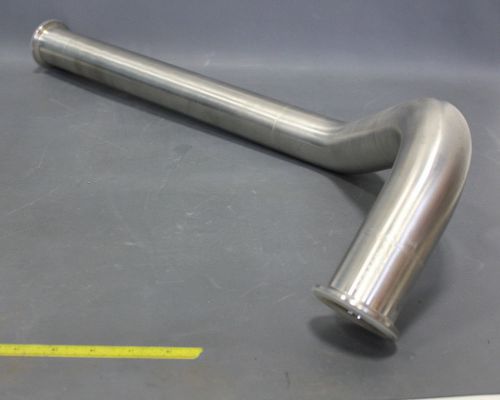 New maxpure double elbow 2&#034; 316l stainless steel sanitary pipe (s13-3-106g) for sale