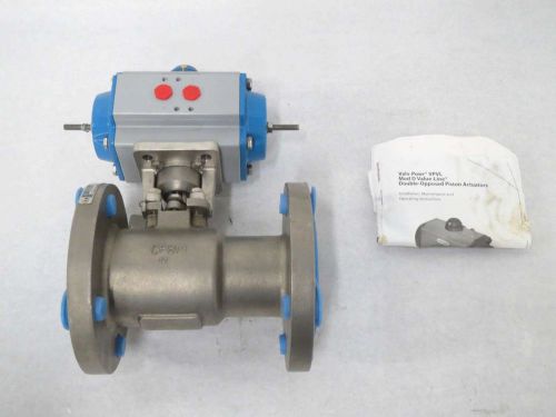 New jamesbury 2-7150-31-3600-ttt2 2 in 150 stainless flanged ball valve b482754 for sale
