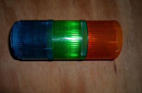TELEMECANIQUE XVA-LC3 STACK LIGHTS / BLUE, GREEN AND AMBER  (USED)