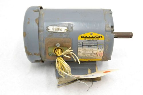 Baldor m3534 34-1169-884 1/3hp 208-230/460v 1725rpm 3ph electric motor b260509 for sale