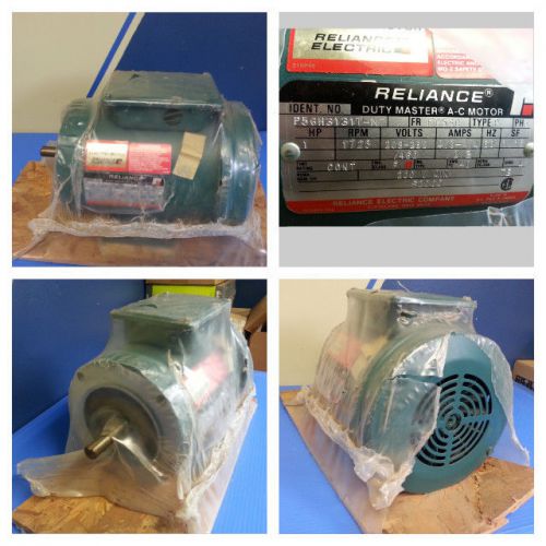 *NEW* Reliance P56H3131T-NT 1 HP 1725rpm Electric Motor 3PH 208/230V