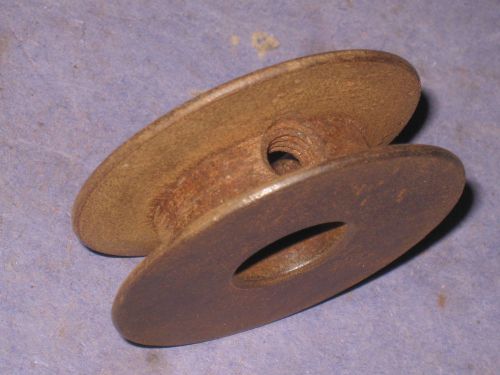 1belt steel motor pulley drive 5/8&#034; arbor hole 2&#034; vintage 6b2 for sale