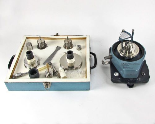 Cec 6-201-0001 primary pressure standard, dead weight tester w/ weights, pistons for sale