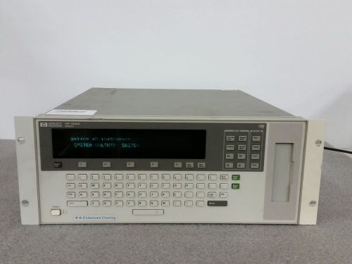 Hewlett Packard HP 75000 Series B with 6x E1367A, 2x E1326B Powers on E1301B