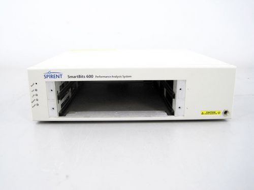 Spirent smartbits smb-600 600 2-slot portable mainframe chassis for sale