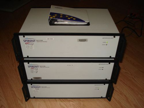 (3) SPIRENT DLS 5103 Impairment Generator w/ Floppy and CD Software