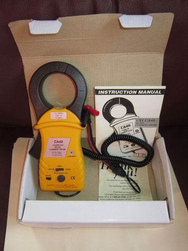 Uei ca40 ac/dc current probe clamp on 1000 amp for sale