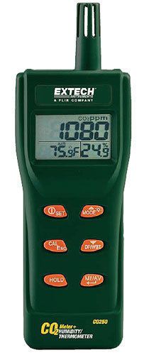 Extech co250 indoor air quality co2 meter/datalogger for sale