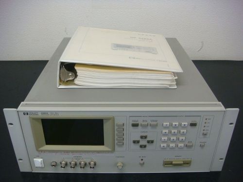 Hp 4284a /001/006 20hz-1mhz precision lcr meter for sale