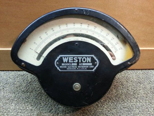 Vintage Weston Electrical Meter Model 273
