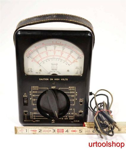Triplett model 630 classic voltmeter 0871-37 4 for sale