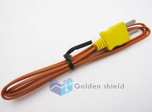 Fluke 80pk-1 type k bead thermocouple probe for f51-2 52 53 54-2 -40 to 260°c for sale