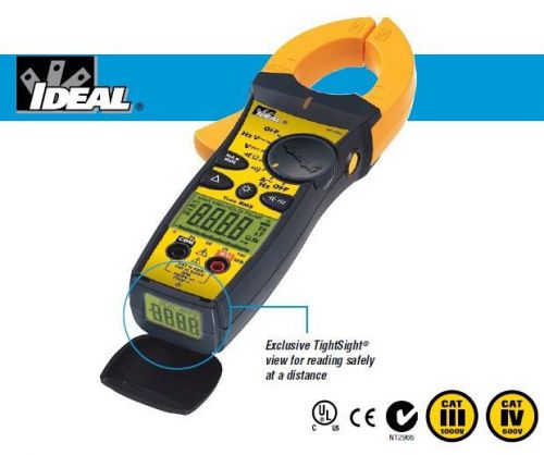 Ideal 61-768 660A AC/DC TightSight Clamp Meter w/TRMS