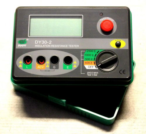 2500V 20G ohm Digital Insulation Resistance Tester Megger  DY30-2