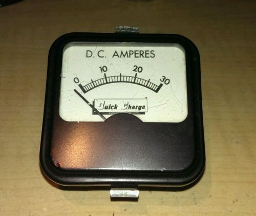 EMICO 0-30A DC Amperes Panel Meter 2-1/4&#034; inch Quick Charge