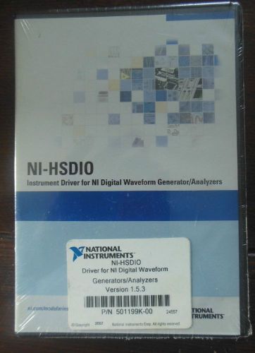 National Instruments NI-HSDIO Driver  version 1.4 New