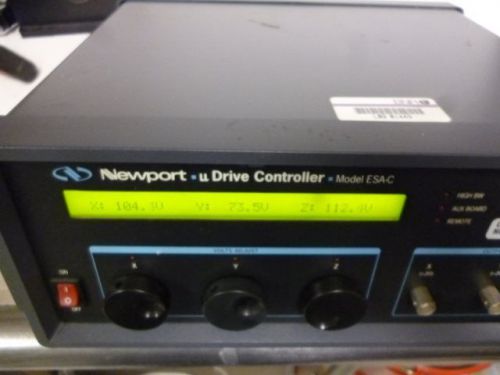 Newport esa-c ultra resolution drive  controller for xyz stage actuators l462 for sale