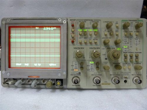 Tektronix 2465b 400 mhz oscilloscope 4-channel for sale