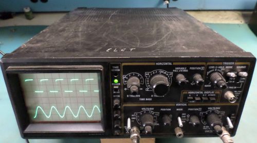 TENMA 60 MHz Dual Channel Oscilloscope 72-5025 - Tested - Works