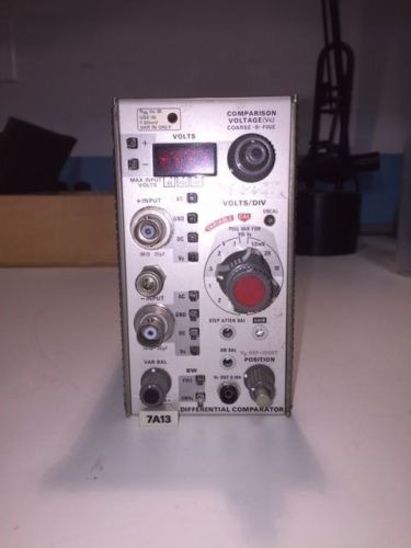 TEKTRONIX 7A13 DIFFERENTIAL COMPARATOR