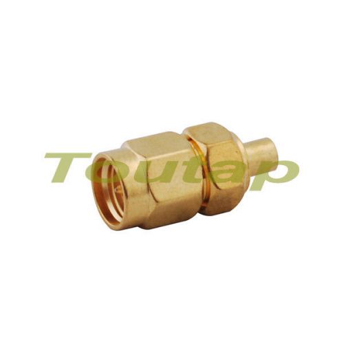 Sma-mmcx adapter sma plug to mmcx jack female straight rf coax connector adapter for sale