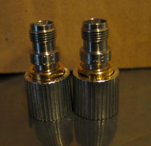 Narda Model 5065 APC-7 7MM to TNC Female Adapter Connector Pair