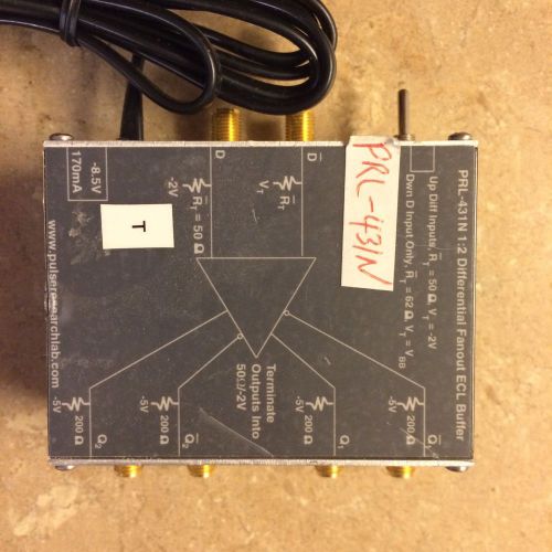 Pulse Research PRL431N Differential Fanout ECL Buffer