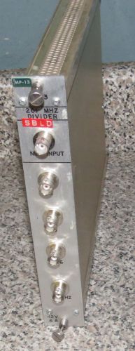 Mp-13  201 mhz divider nim bin  plug in for sale