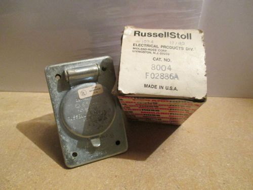 NEW RUSSELLSTOLL RECEPTACLE CAT. NO 8004 F02886A. Great parts, Great Service all